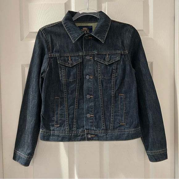 Talbots Dark Blue Jean Jacket - Picture 5 of 9